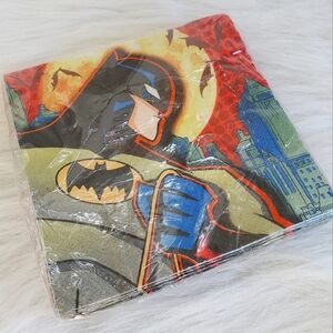 Vintage Batman Cartoon Napkins Party Favors NWT sealed Hallmark